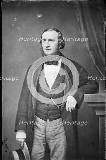 Portrait of the composer William Vincent Wallace (1812-1865), 1855. Creator: Brady, Mathew B. (1822-1896).