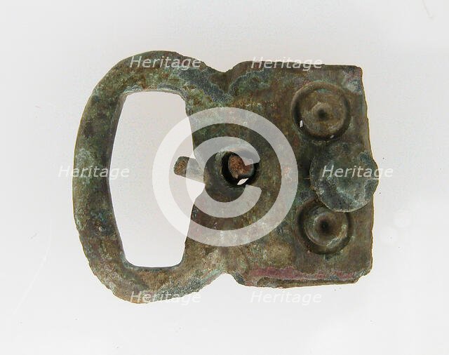 Buckle, Frankish, 6th-7th century. Creator: Unknown.