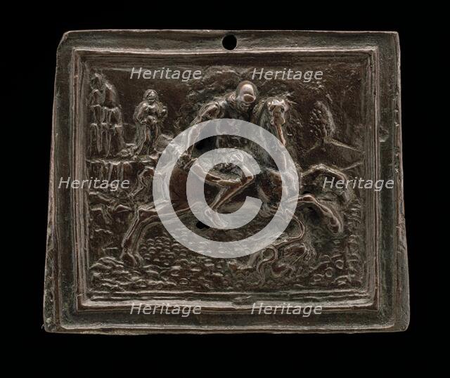 Saint George and the Dragon. Creator: Andrea Briosco.