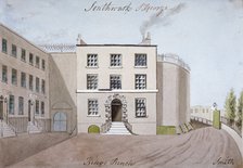 View of King's Bench Prison in St George's Fields, Southwark, London, c1820. Artist: Smith