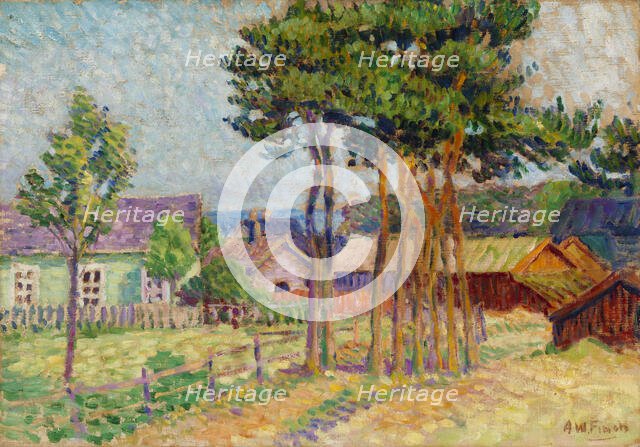 Village Landscape, 1897-1930. Creator: Alfred William Finch.