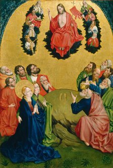 The Ascension, 1456/1457. Creator: Johann Koerbecke.