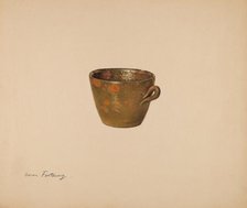 Cup, c. 1939. Creator: Aaron Fastovsky.