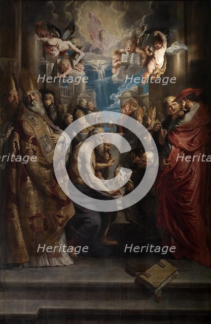 The Disputation of the Holy Sacrament, ca 1609. Creator: Rubens, Pieter Paul (1577-1640).