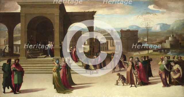 The Story of Papirius, Mid of 1520s. Artist: Beccafumi, Domenico (1486-1551)