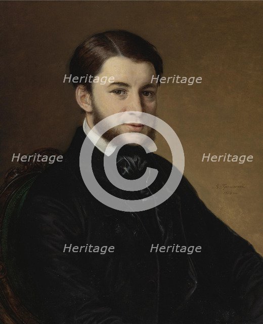 Portrait of Leonid Matveyevich Muromtsev (1825-1899). Artist: Tropinin, Vasili Andreyevich (1776-1857)