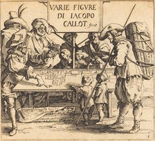 Frontispiece for "Varie Figure", c. 1621. Creator: Jacques Callot.