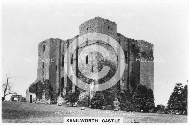 Kenilworth Castle, Warwickshire, 1937. Artist: Unknown