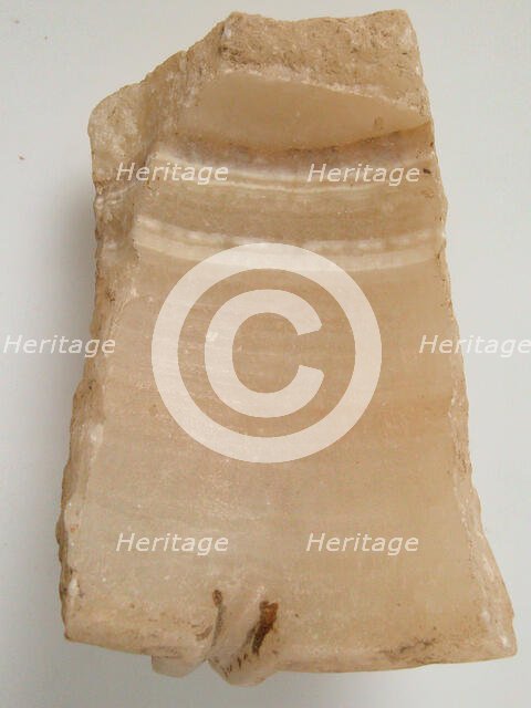 Vessel Fragment, Coptic, 4th-7th century. Creator: Unknown.