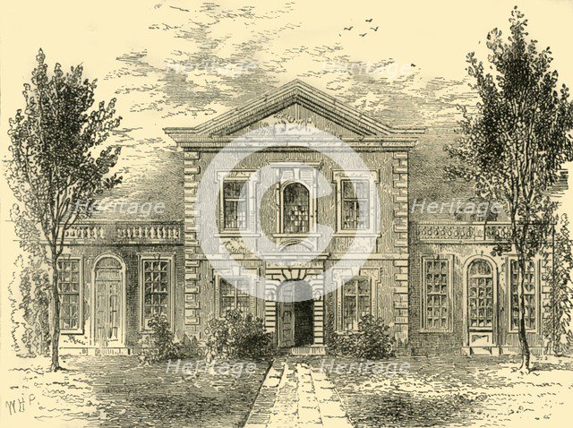 'Barber-Surgeon's Hall (1800)', (c1872). Creator: Unknown.