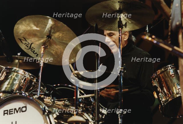 Louis Belson,  Benny Carter's Swing America, North Sea Jazz Festival, Netherlands 1991. Creator: Brian Foskett.