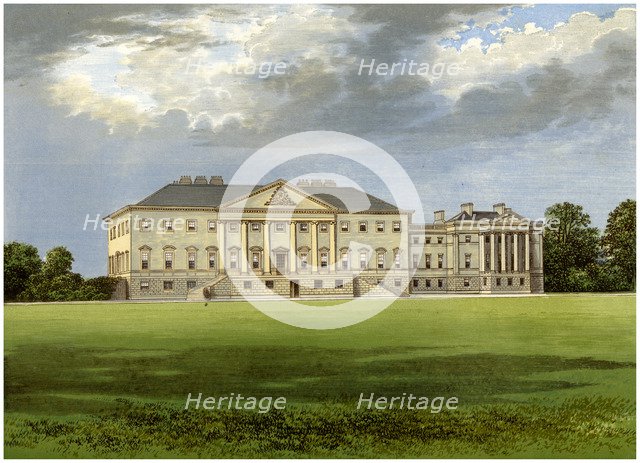 Nostell Priory, Yorkshire, home of the Winn family, c1880. Artist: Unknown