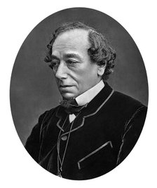 Benjamin Disraeli, 1st Earl of Beaconsfield (1804-1881), British Conservative statesman, c1880. Artist: Unknown