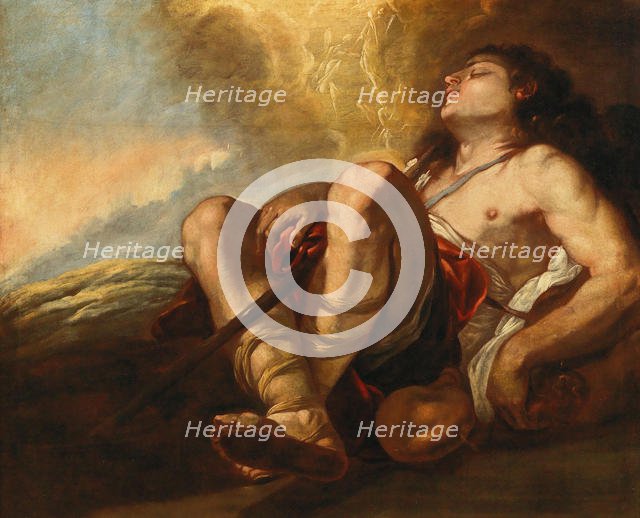 Jacob's Dream, Early 1650s. Creator: Giordano, Luca (1632-1705).