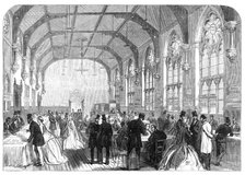 Meeting of the British Association at Birmingham: the Reception-Room, 1865. Creator: Unknown.