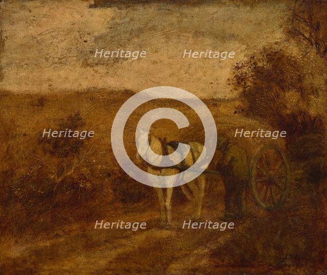 Mending the Harness, mid to late 1870s. Creator: Albert Pinkham Ryder.