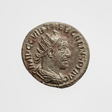 Antoninianus of Trebonianus Gallus, A.D. 251-253. Creator: Unknown.