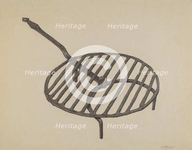 Gridiron, c. 1939. Creator: Salvatore Borrazzo.