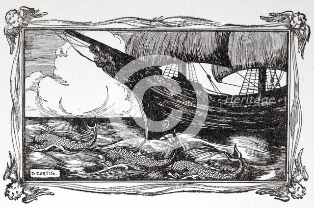 'The Magic Potion', 1905.  Artist: Dora Curtis