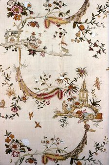 Panel (Furnishing Fabric), France, after 1786. Creator: Unknown.