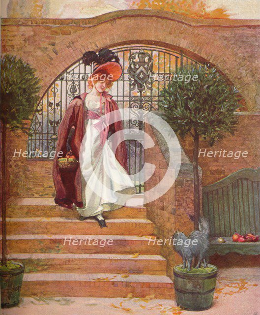 The Orchard, Harrow: The Entrance Gate and Steps, c1880-1903, (1903). Artist: Joseph Walter West