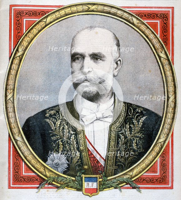 Baron de Courcel, the French ambassador to London, 1894. Artist: Unknown