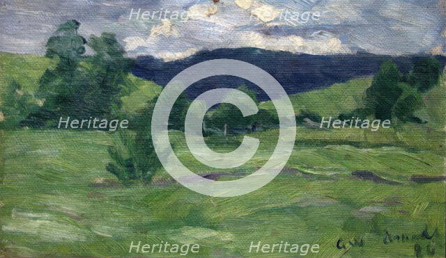 Summer, 1886. Creator: Gustav Wentzel.