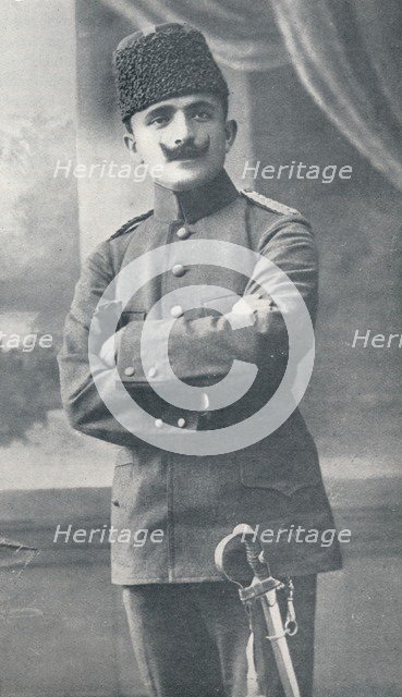 Ismail Enver Pasha (Enver Pasha) (1881-1922), Ottoman military officer, c1914. Artist: Unknown