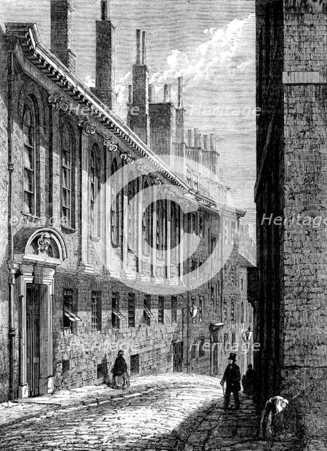 Merchant Taylors' School, Suffolk-lane, Cannon-street, City, 1862. Creator: Unknown.