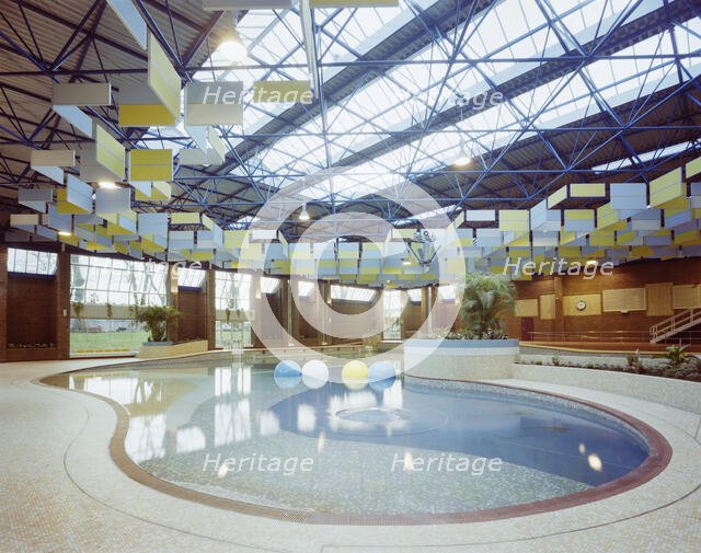Kingfisher Leisure Centre, Fairfield Road, Kingston upon Thames, London, 30/11/1983. Creator: John Laing plc.