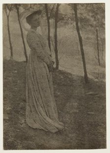 Julia Hall McCune, c. 1897. Creator: Clarence H. White (American, 1871-1925).