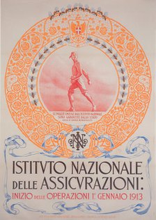 Istituto Nazionale delle Assicurazioni, 1913. Creator: Petroni, Andrea (1863-1943).