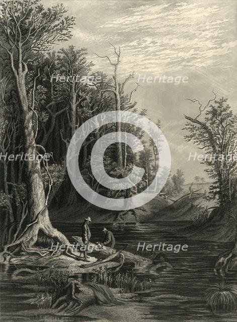 'The Chickahominy', 1872.  Creator: William Wellstood.