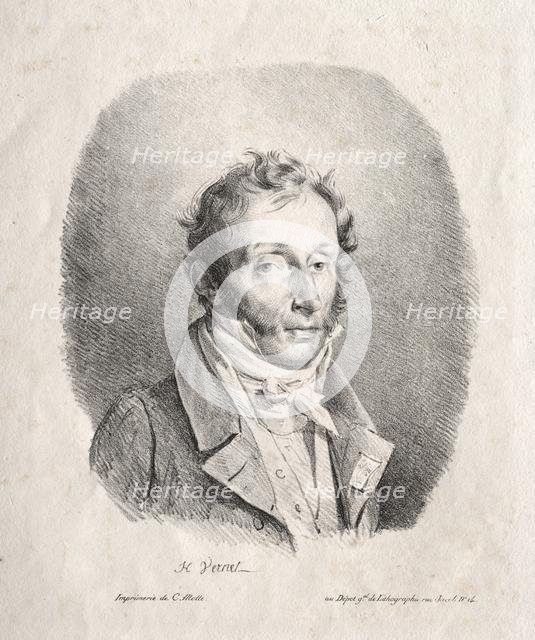 Carle Vernet, 1817. Creator: Horace Vernet (French, 1789-1863).