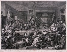 'An election entertainment', plate I of The Election, 1755. Artist: William Hogarth