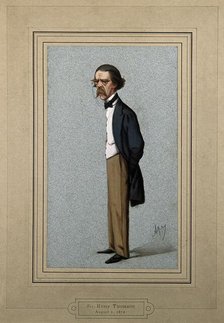 Sir Henry Thompson, 1874. Creator: Carlo Pellegrini.