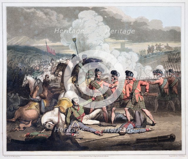 Battle of Vimeiro, Portugal, 1st August 1808 (1819). Artist: T Fielding