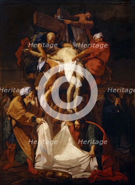 The Descent from the Cross. Artist: Jouvenet, Jean (1644-1717)