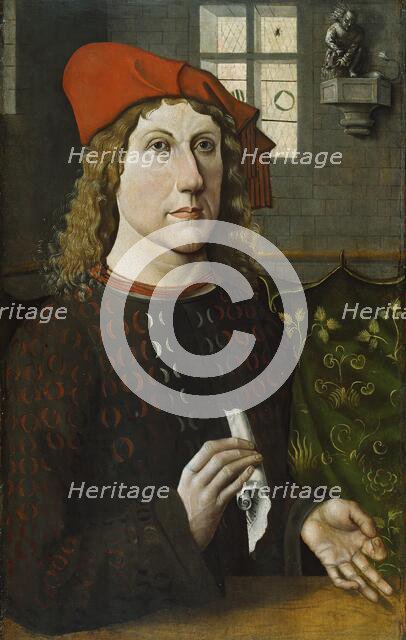 Portrait of a Young Man, 1485. Creator: Master of the Luneburg Last Judgement.