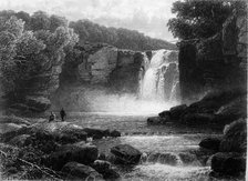 'Falls of the Hespte', c1870.