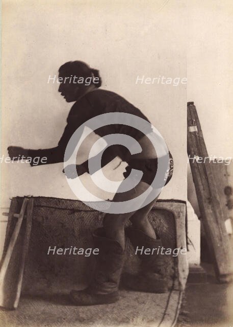 A Uriankhai-Todzhin Fighter. Same as Number 8 but from the Side, 1897. Creator: Unknown.