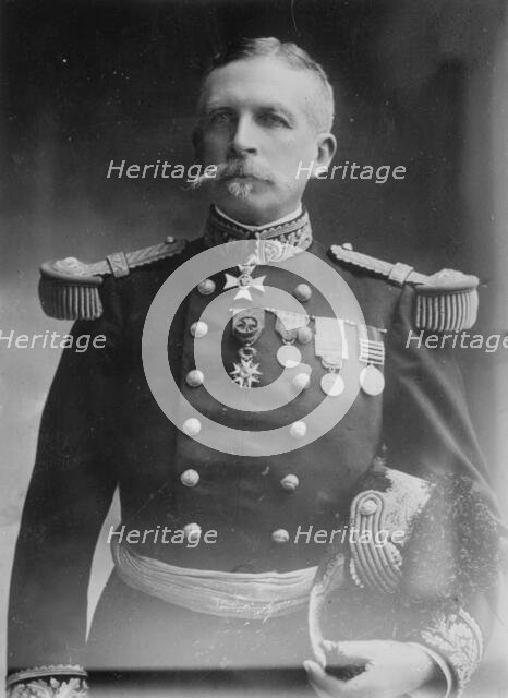Gen. D'Amade, three-quarters standing, in uniform, 1915. Creator: Bain News Service.