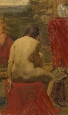 Model, 1890. Creator: Gustave Vanaise.