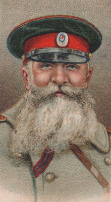 Nikolay Iudovich Ivanov (1851-1919), general in the Imperial Russian Army, 1917. Artist: Unknown