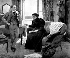 Adam Johnstone's Son: "I'll tell the mother, too; I'll frighten them all...", 1895. Creator: George Meisenbach.