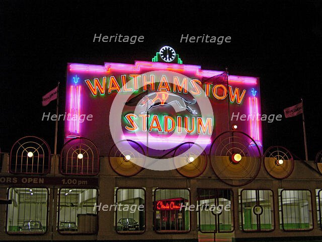 Walthamstow Stadium, Chingford Road, Walthamstow, Waltham Forest, London, 2006. Creator: Simon Inglis.