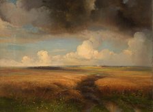 Rye field, 1881. Creator: Savrasov, Alexei Kondratyevich (1830-1897).