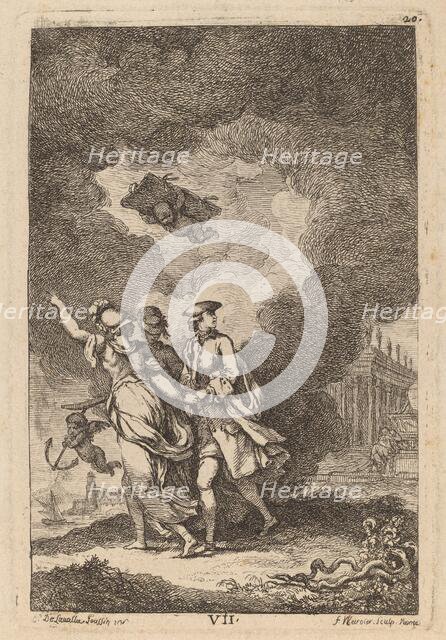 Nella Venuta in Roma: pl. 7, 1764. Creator: Franz Edmund Weirotter.