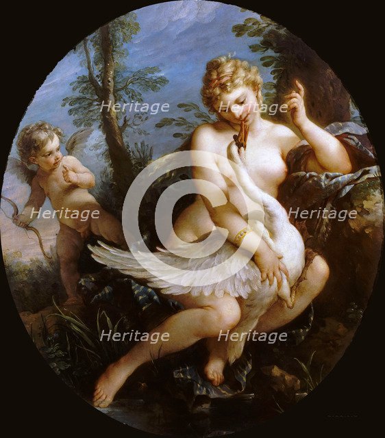 Leda and the Swan, 1735.