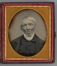 Untitled (Portrait of a Man), 1855. Creator: Unknown.